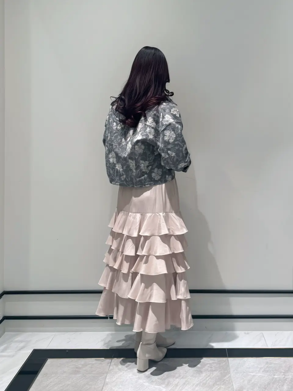 GRACE CONTINENTAL MOMOKO コーディネート画像