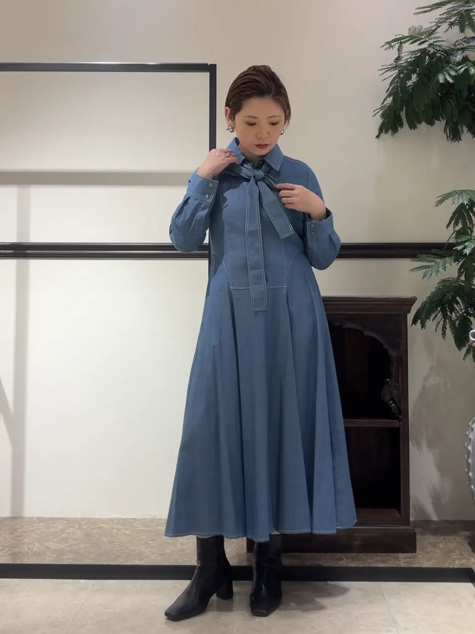 GRACE CONTINENTAL N.YURI コーディネート画像