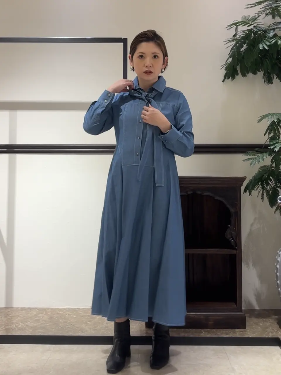 GRACE CONTINENTAL N.YURI コーディネート画像