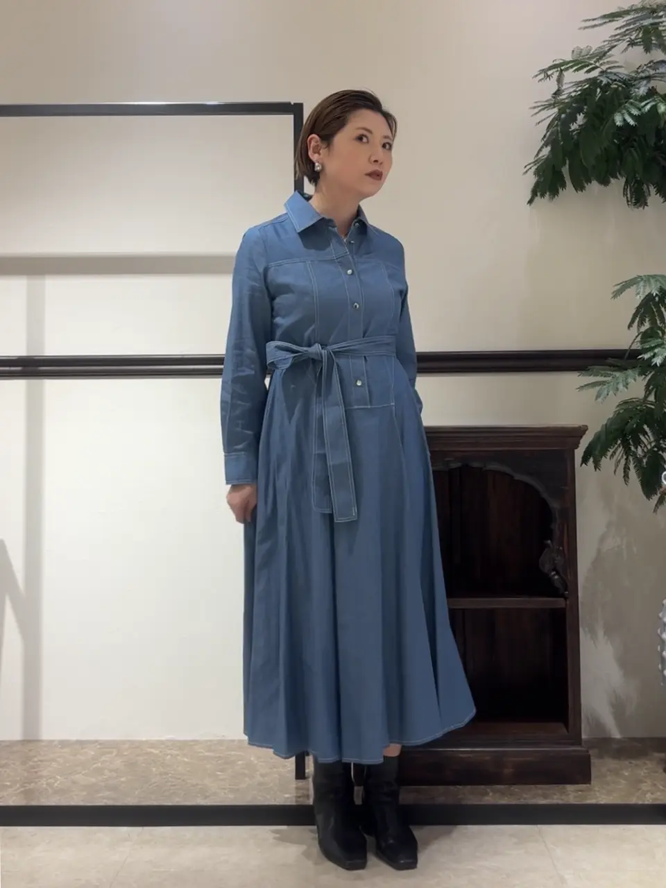 GRACE CONTINENTAL N.YURI コーディネート画像