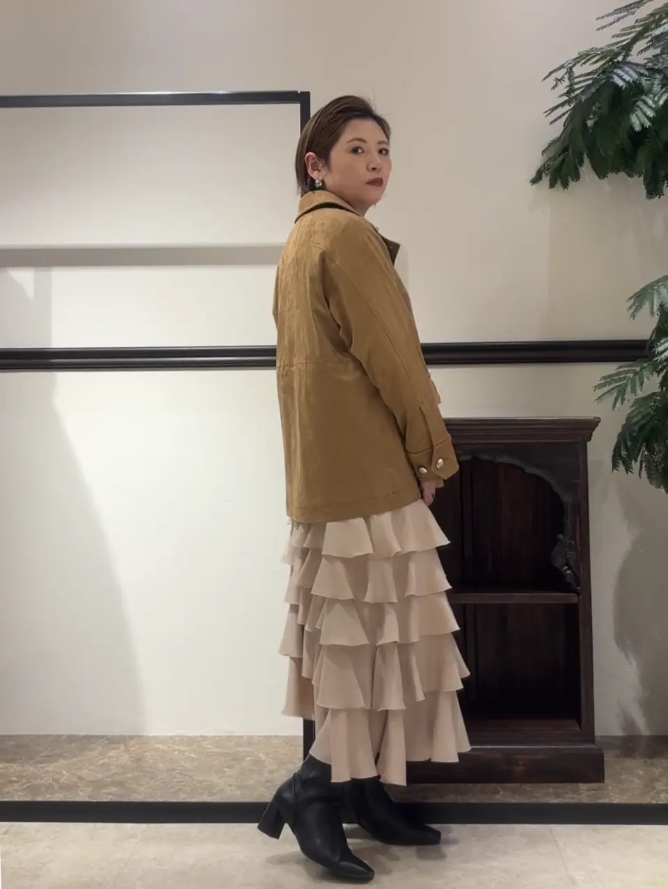 GRACE CONTINENTAL N.YURI コーディネート画像