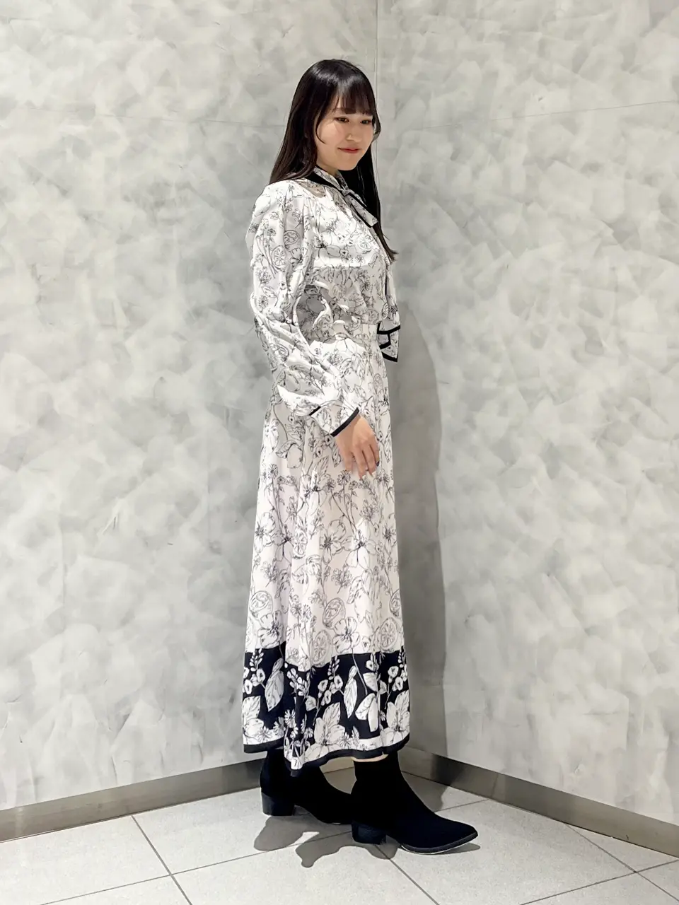 GRACE CONTINENTAL 根本　紗良 コーディネート画像