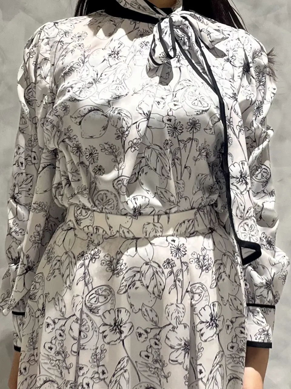 GRACE CONTINENTAL 根本　紗良 コーディネート画像