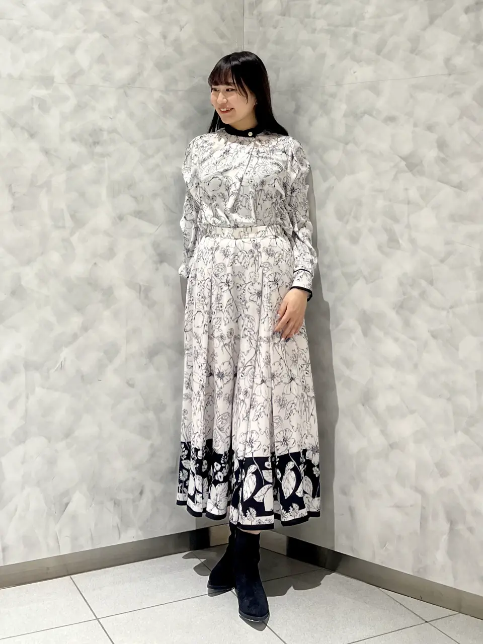 GRACE CONTINENTAL 根本　紗良 コーディネート画像