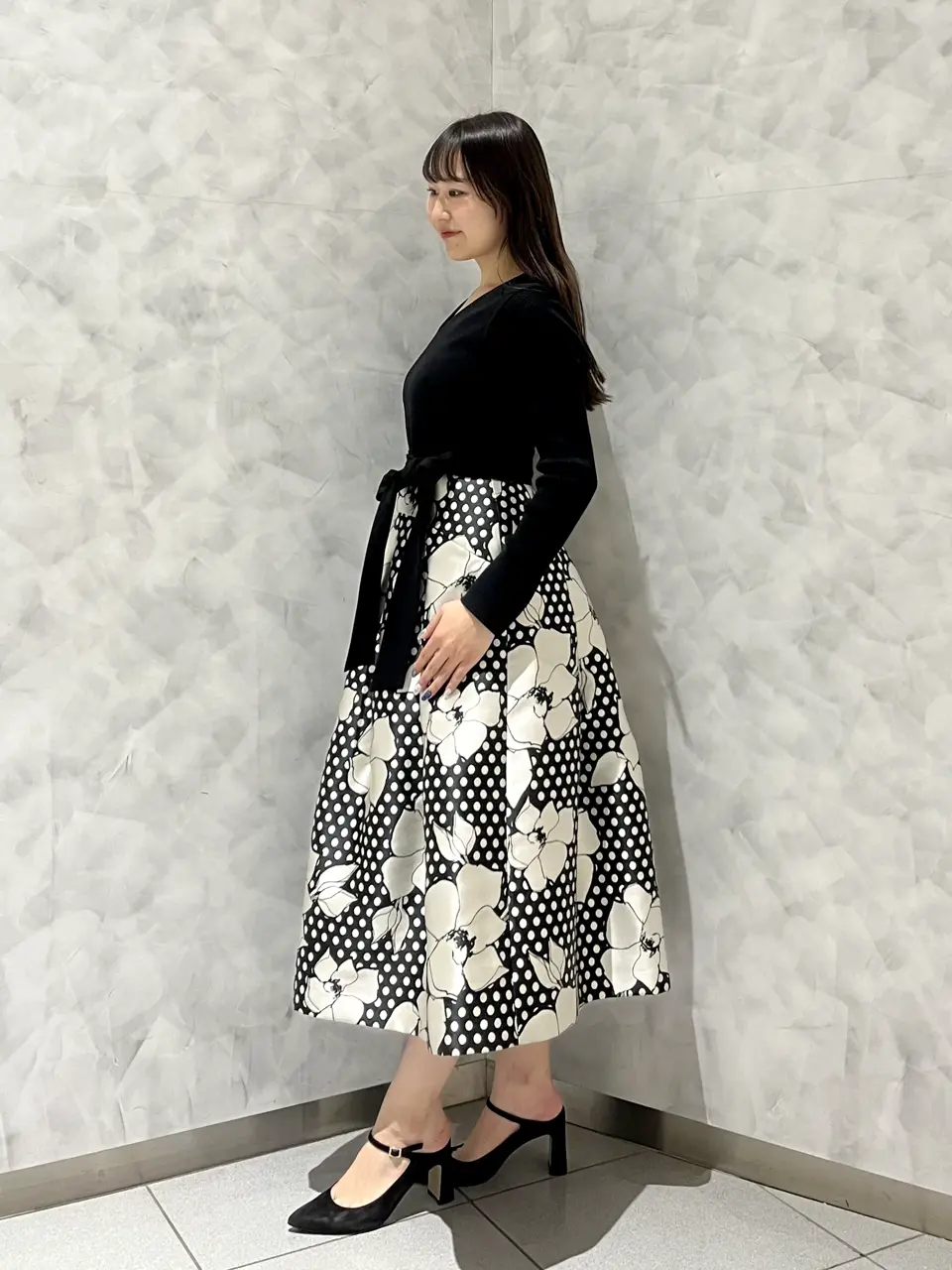 GRACE CONTINENTAL 根本　紗良 コーディネート画像