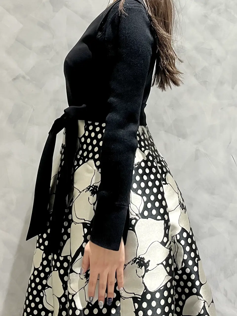 GRACE CONTINENTAL 根本　紗良 コーディネート画像