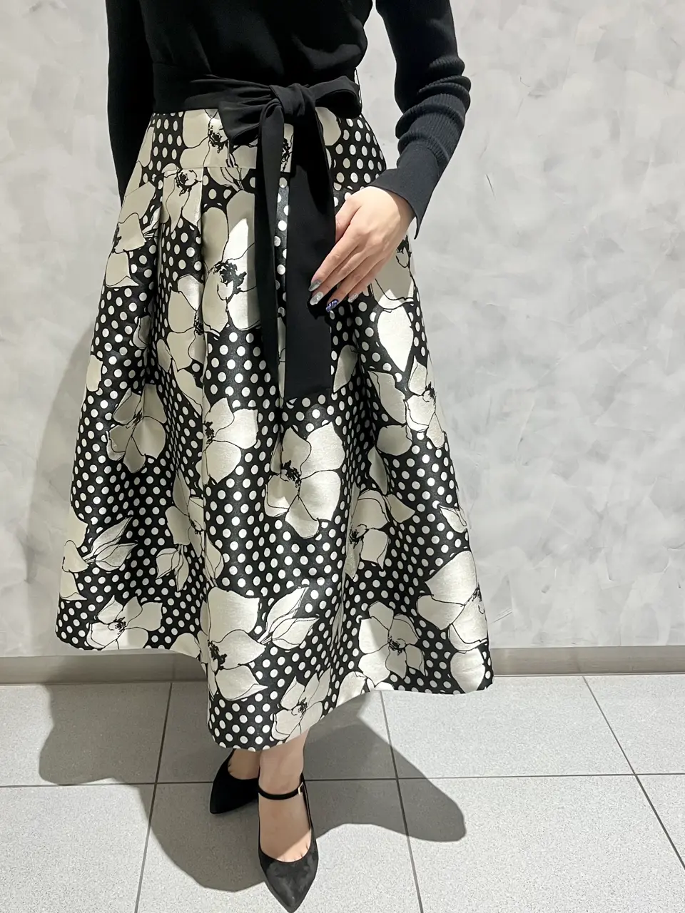 GRACE CONTINENTAL 根本　紗良 コーディネート画像