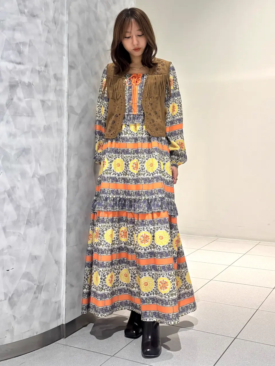 GRACE CONTINENTAL 岩永 春佳 コーディネート画像