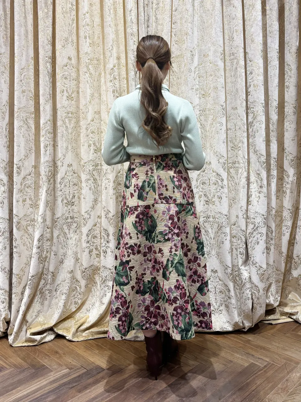 GRACE CONTINENTAL adachi miyuki コーディネート画像