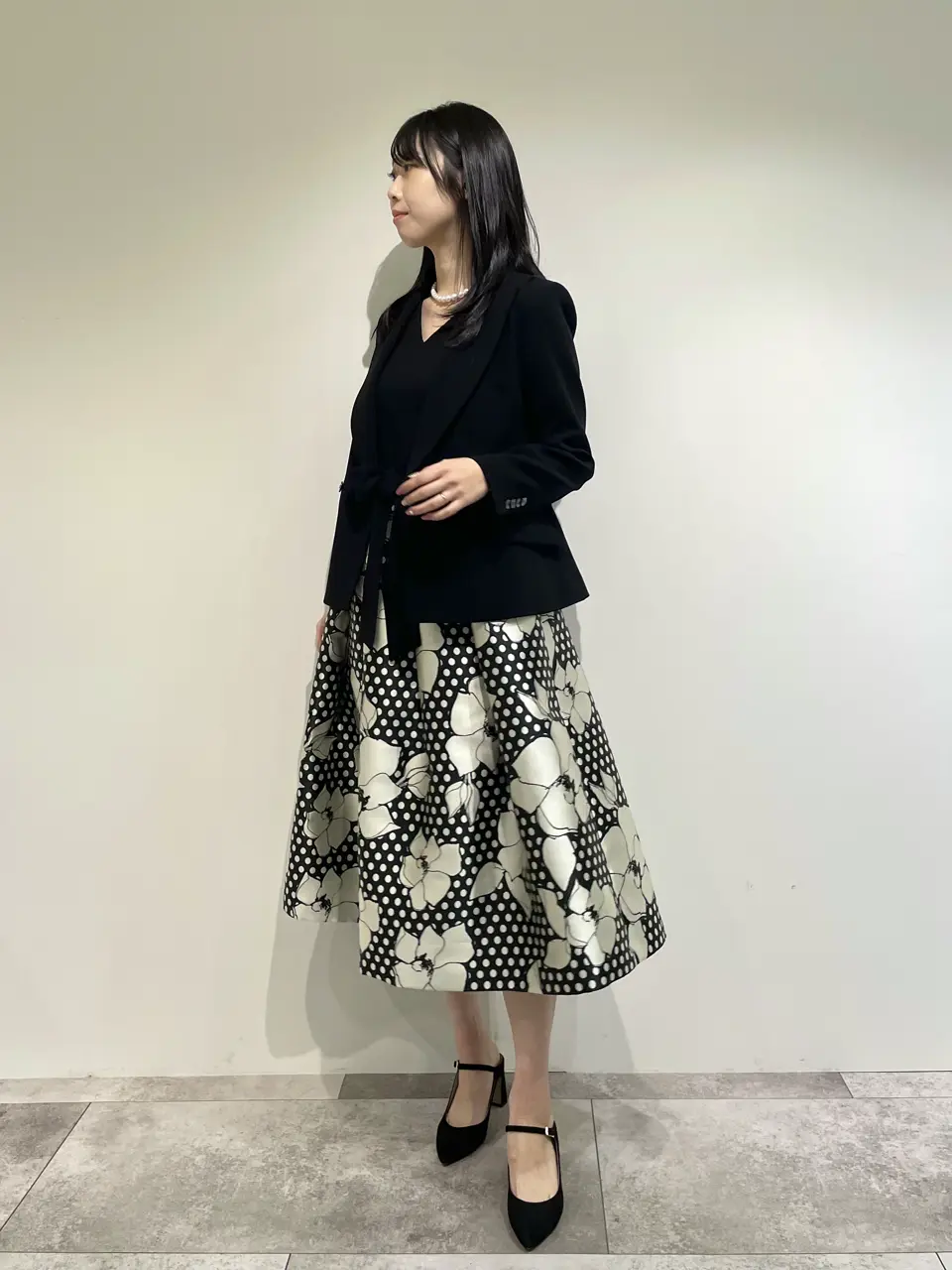 GRACE CONTINENTAL 端場　わかな コーディネート画像