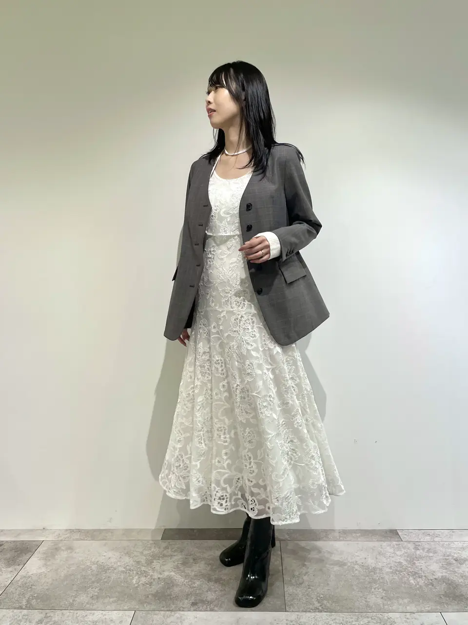 GRACE CONTINENTAL 端場　わかな コーディネート画像