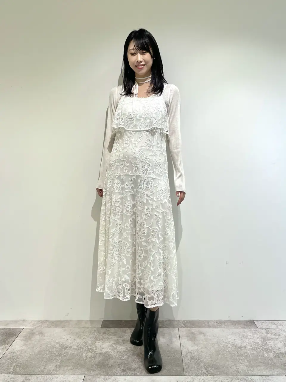 GRACE CONTINENTAL 端場　わかな コーディネート画像