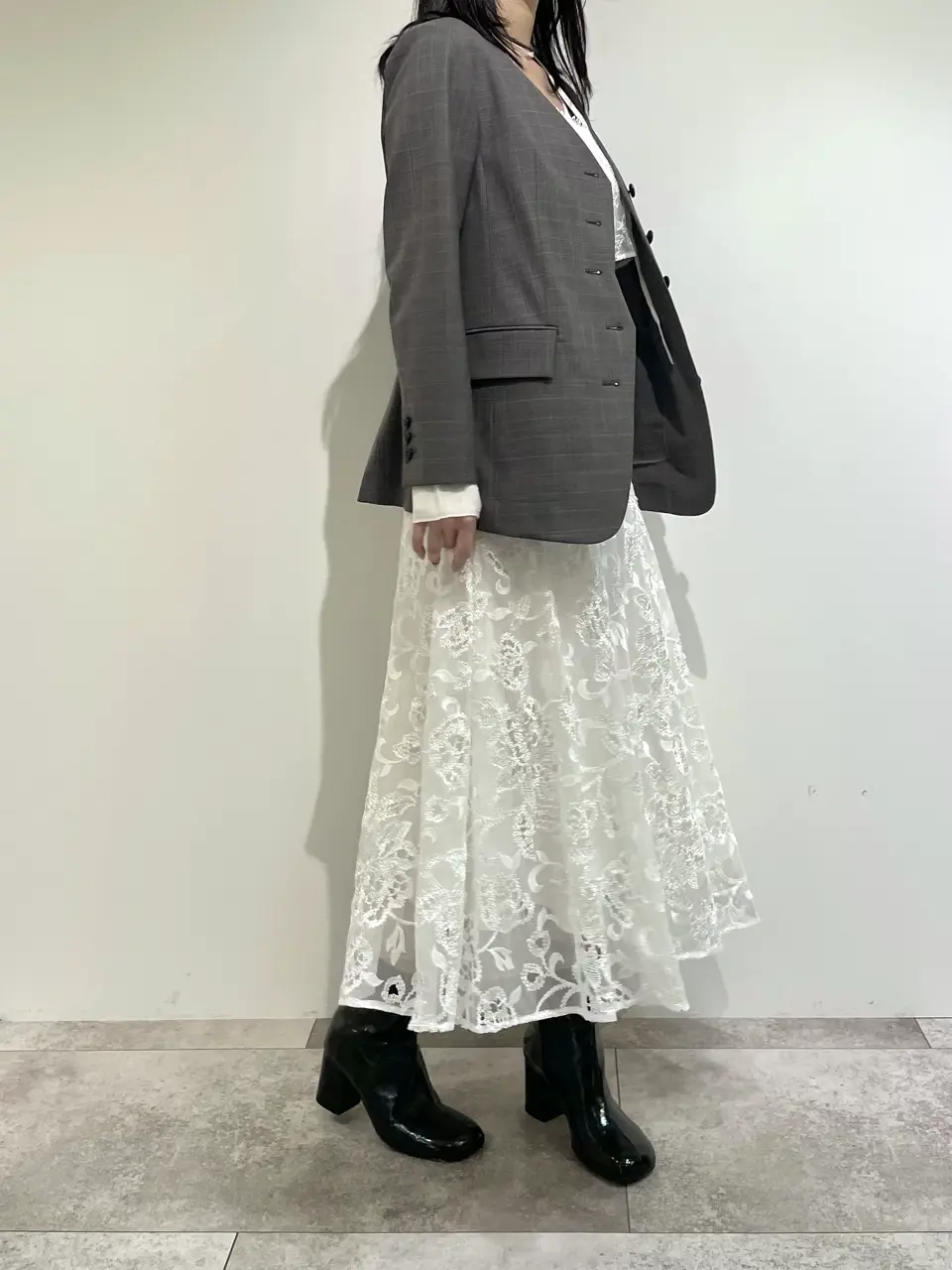 GRACE CONTINENTAL 端場　わかな コーディネート画像