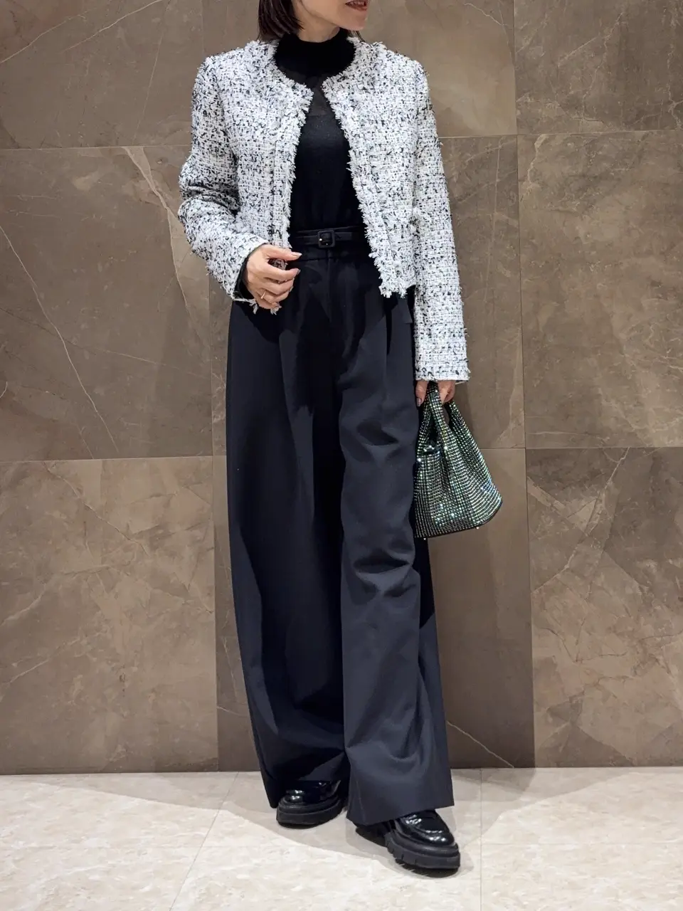 GRACE CONTINENTAL 穐山　香織 コーディネート画像