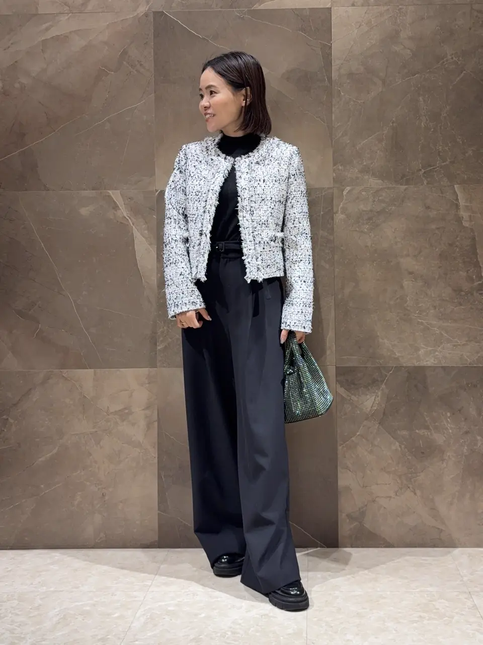 GRACE CONTINENTAL 穐山　香織 コーディネート画像