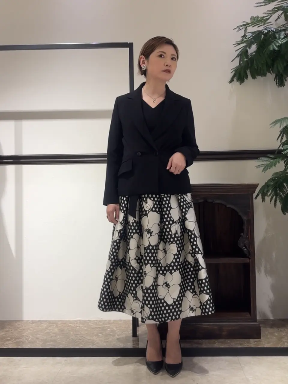 GRACE CONTINENTAL N.YURI コーディネート画像