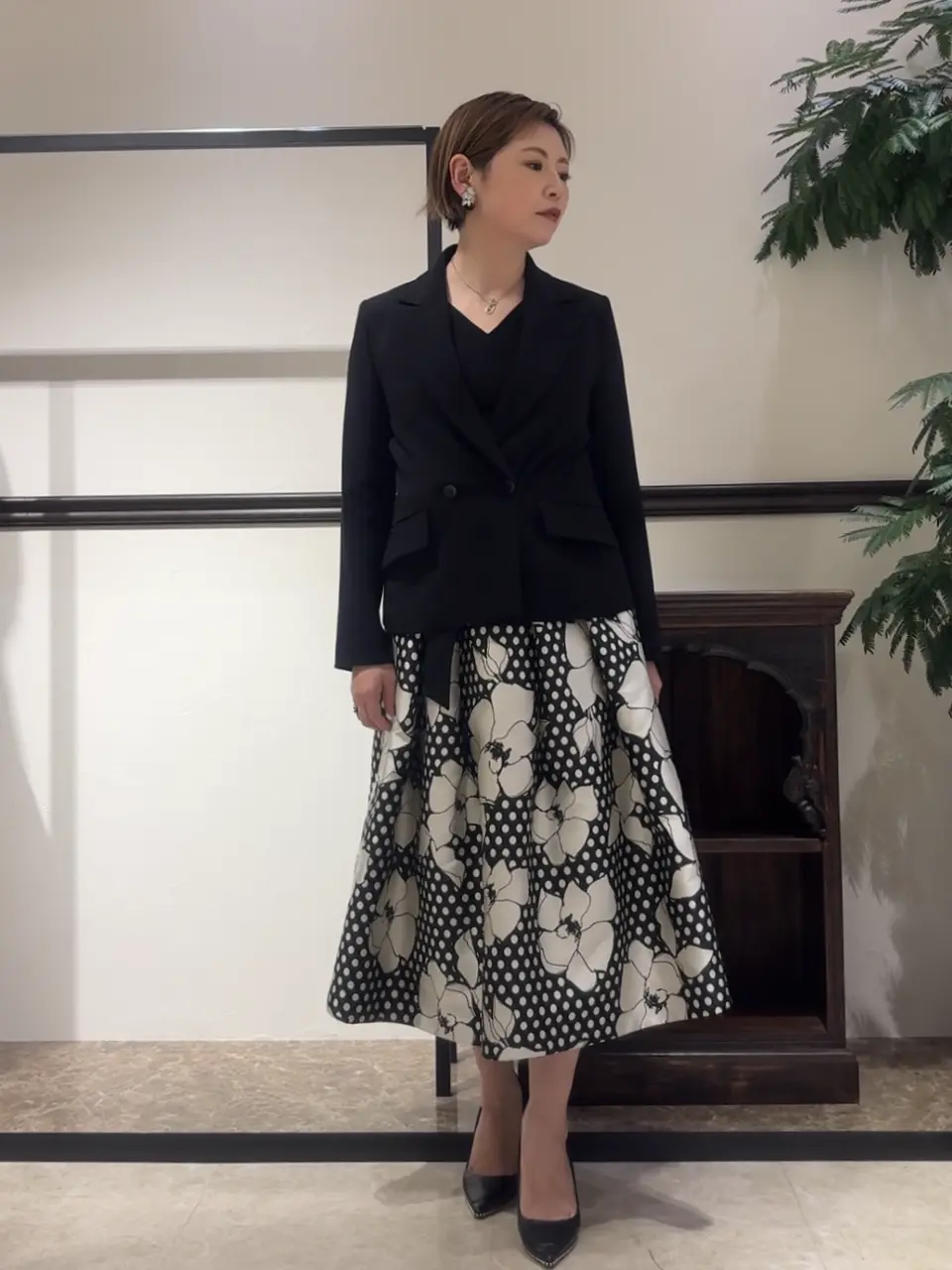 GRACE CONTINENTAL N.YURI コーディネート画像