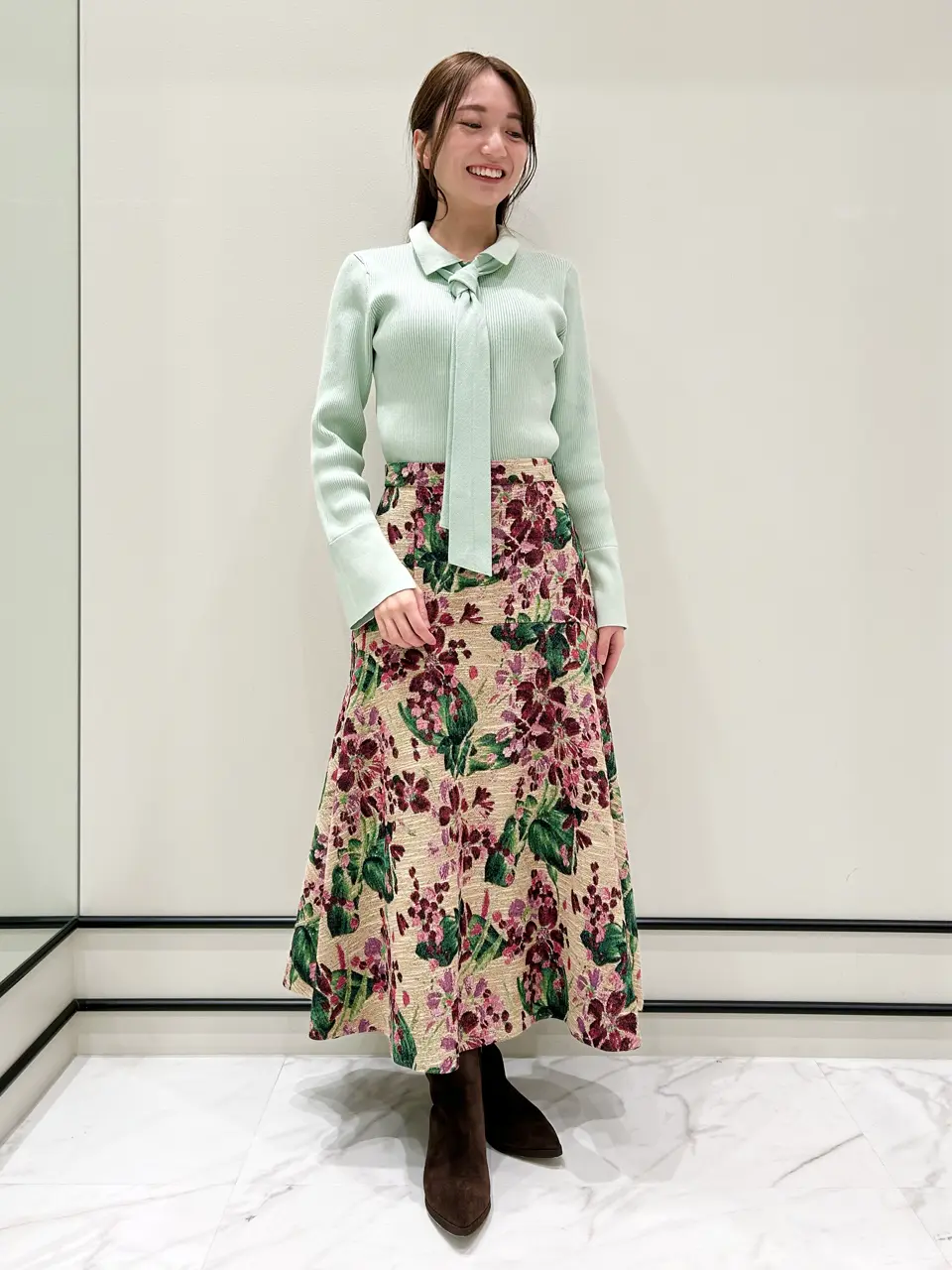 GRACE CONTINENTAL Wakazono コーディネート画像