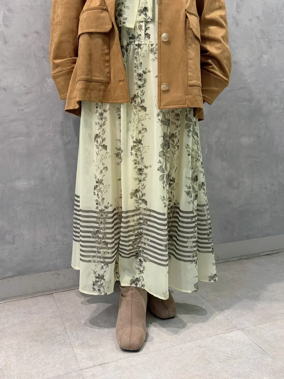 GRACE CONTINENTAL RINA コーディネート画像