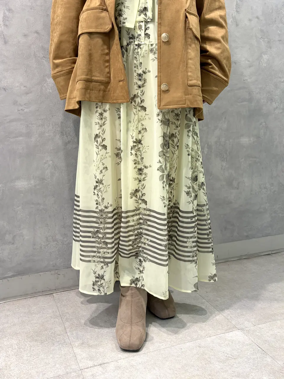 GRACE CONTINENTAL RINA コーディネート画像