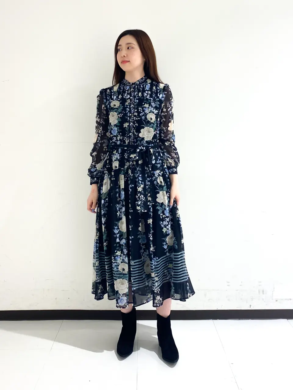 GRACE CONTINENTAL mikiho コーディネート画像