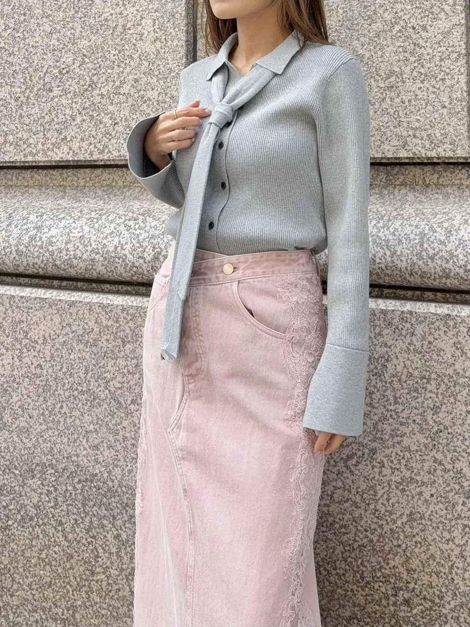 GRACE CONTINENTAL yukimi yonee コーディネート画像