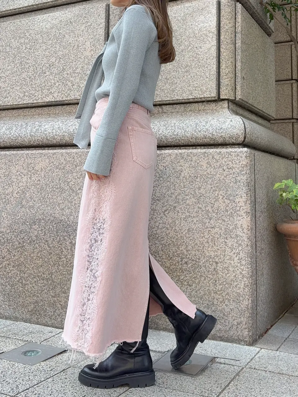 GRACE CONTINENTAL yukimi yonee コーディネート画像