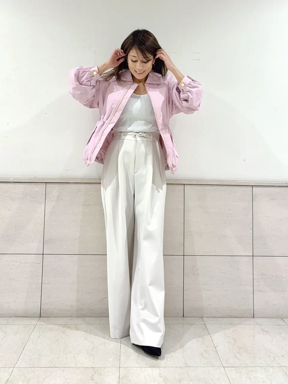 GRACE CONTINENTAL yukimi yonee コーディネート画像