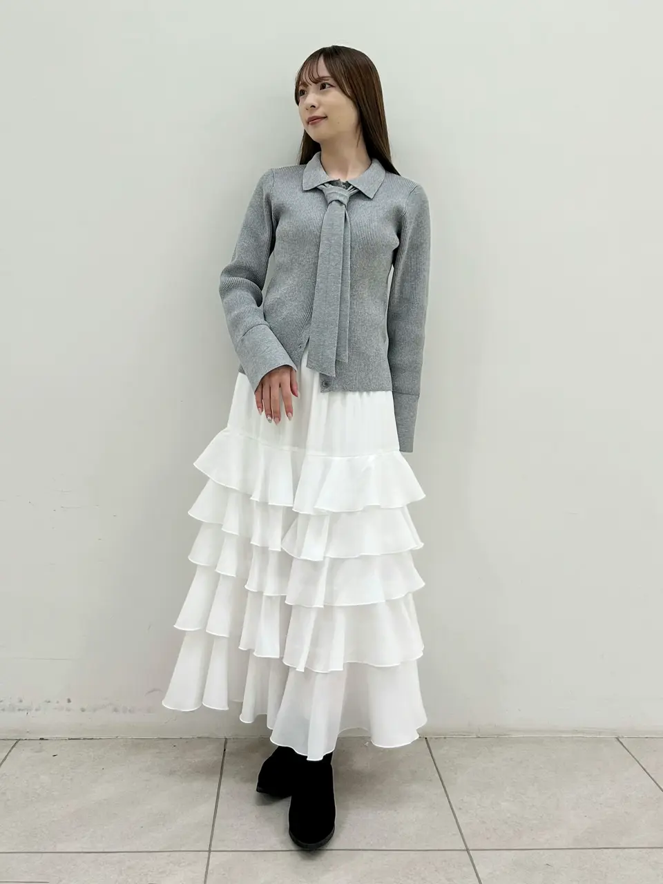 GRACE CONTINENTAL Miu Akamatsu コーディネート画像