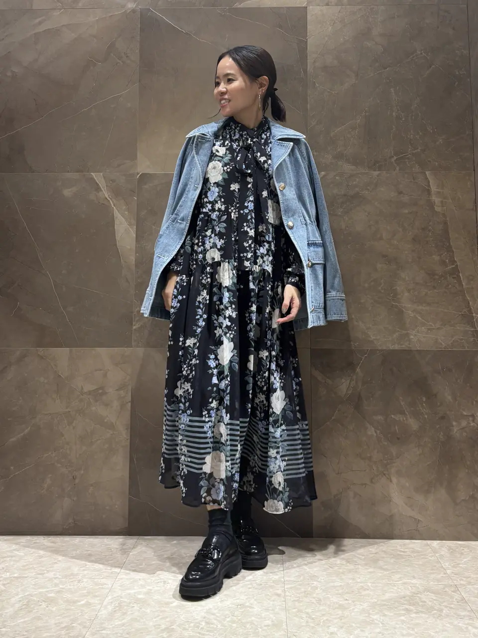 GRACE CONTINENTAL 穐山　香織 コーディネート画像