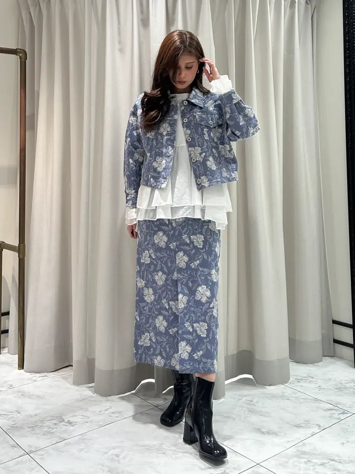 GRACE CONTINENTAL 志田　悠 コーディネート画像