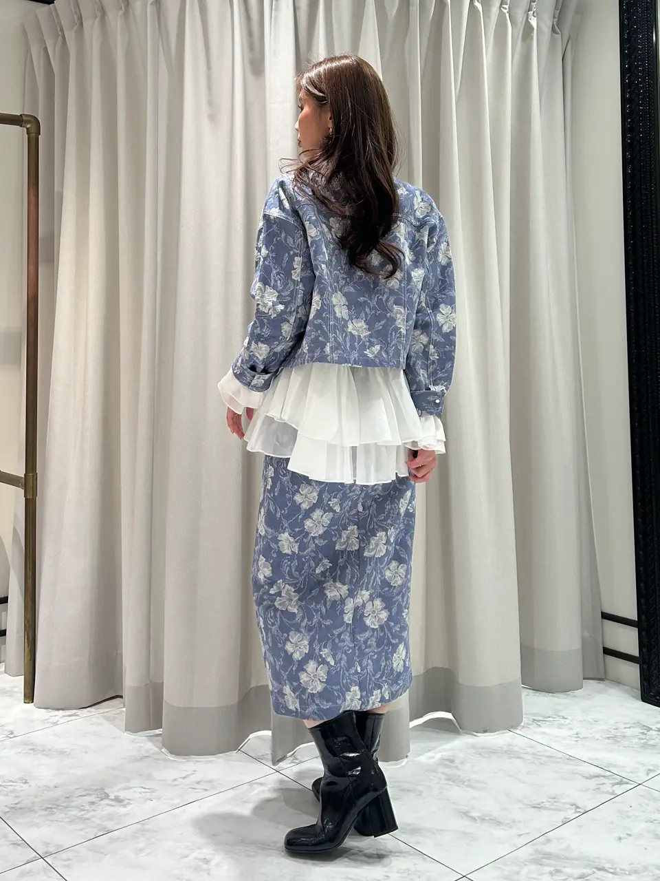 GRACE CONTINENTAL 志田　悠 コーディネート画像