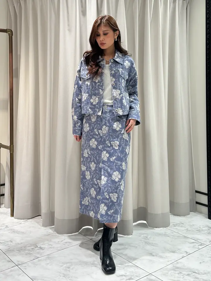 GRACE CONTINENTAL 志田　悠 コーディネート画像