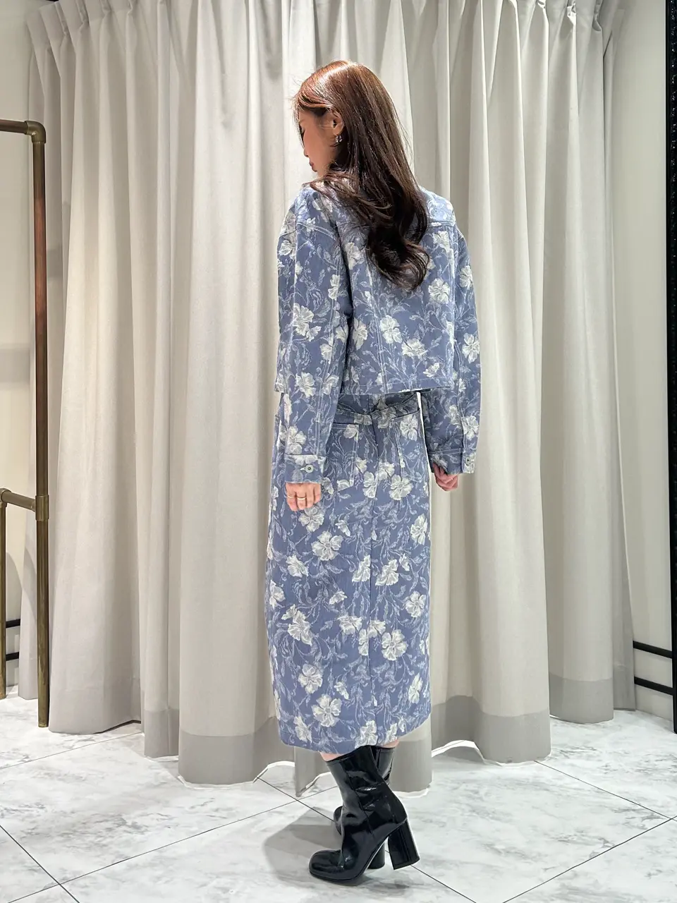 GRACE CONTINENTAL 志田　悠 コーディネート画像