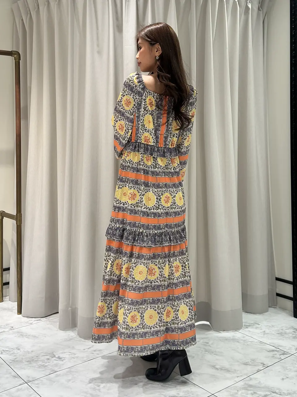 GRACE CONTINENTAL 志田　悠 コーディネート画像