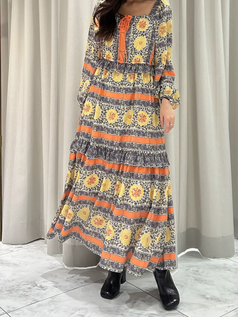 GRACE CONTINENTAL 志田　悠 コーディネート画像