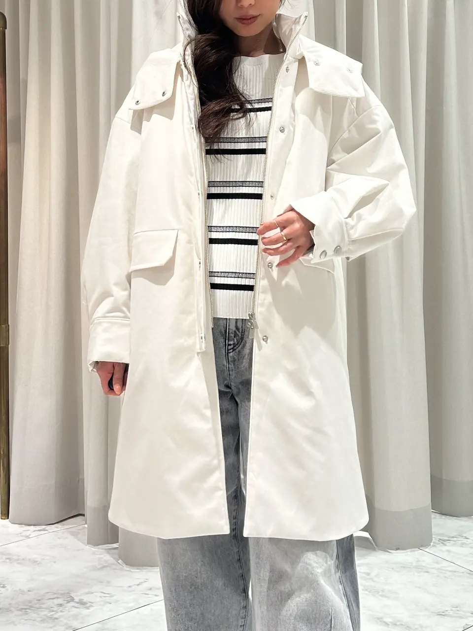 GRACE CONTINENTAL 志田　悠 コーディネート画像