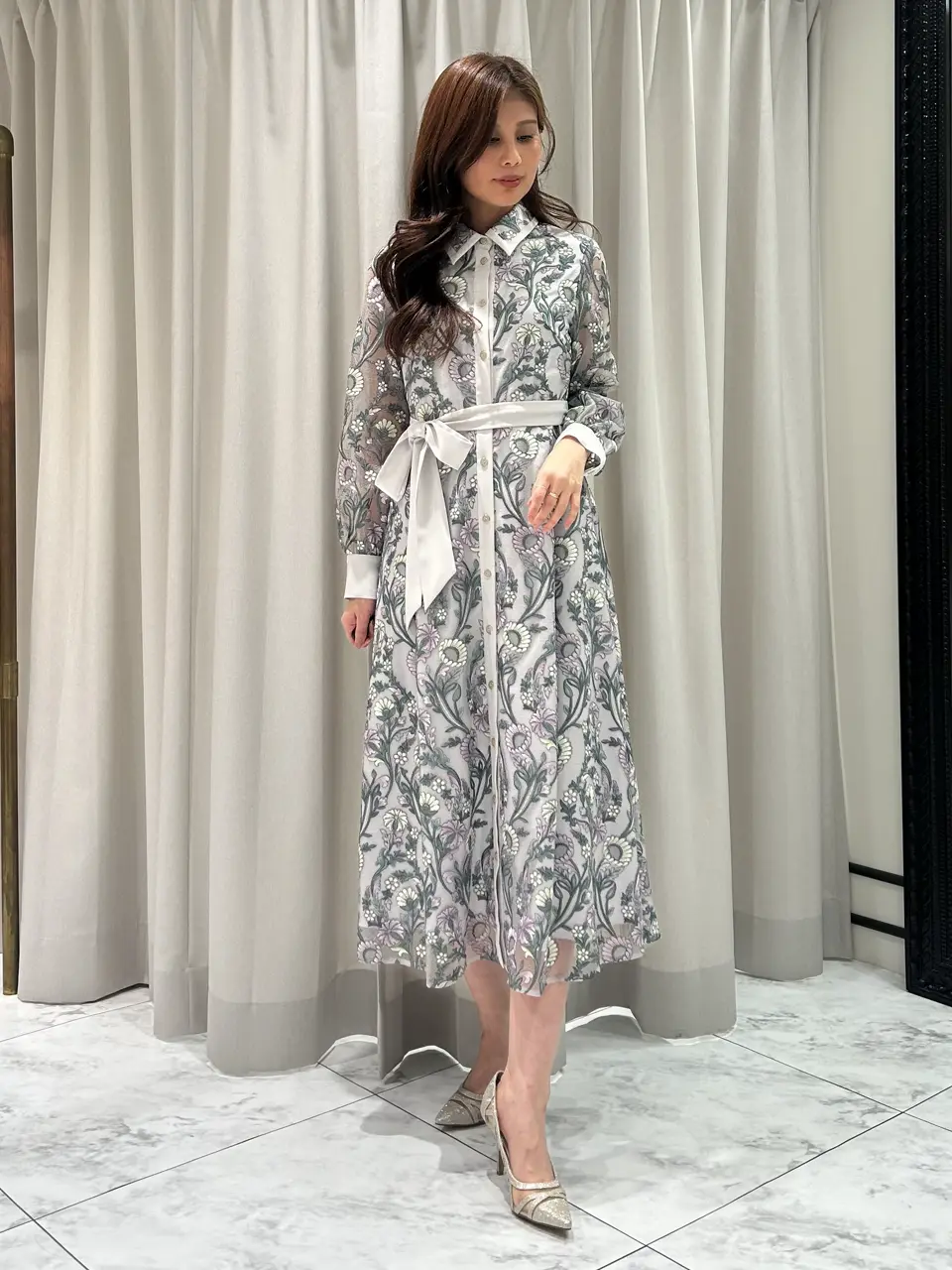 GRACE CONTINENTAL 志田　悠 コーディネート画像