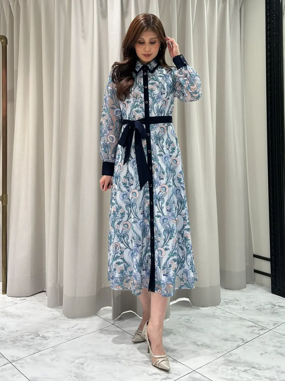 GRACE CONTINENTAL 志田　悠 コーディネート画像