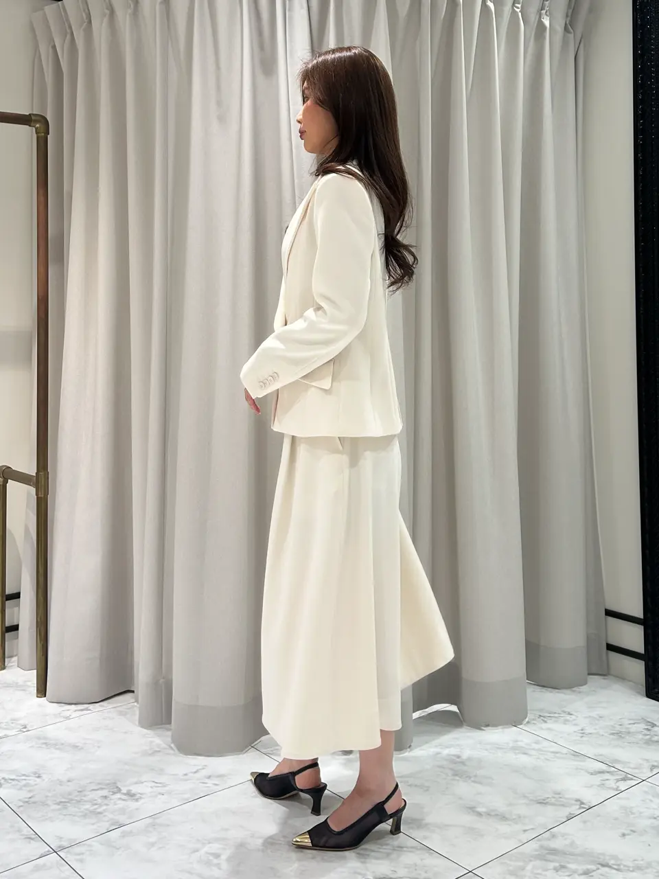 GRACE CONTINENTAL 志田　悠 コーディネート画像