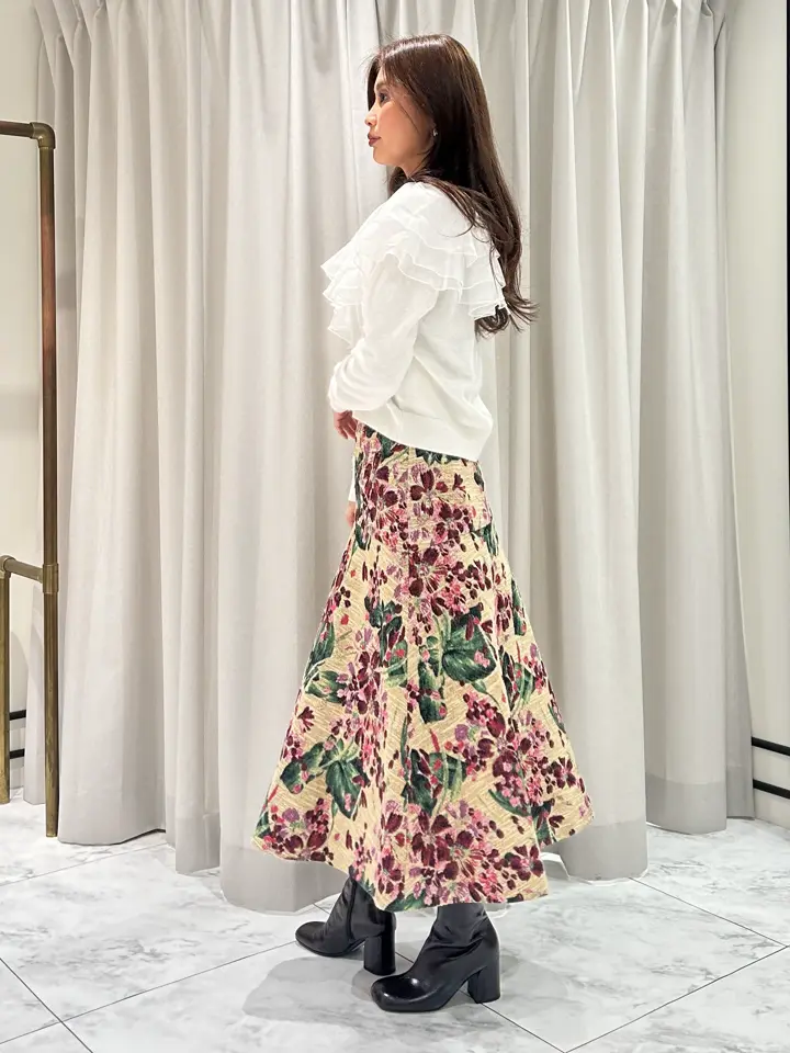 GRACE CONTINENTAL 志田　悠 コーディネート画像