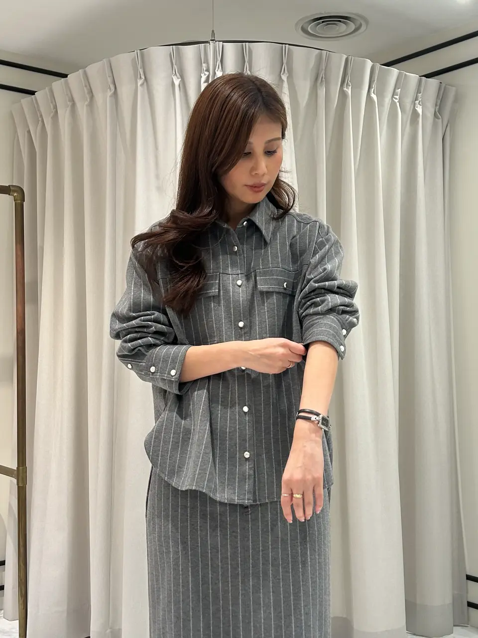 GRACE CONTINENTAL 志田　悠 コーディネート画像