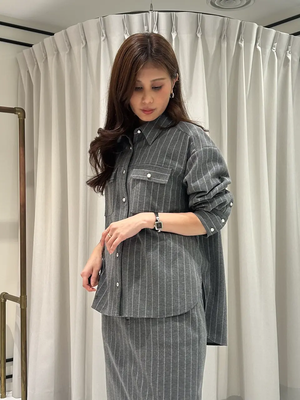 GRACE CONTINENTAL 志田　悠 コーディネート画像