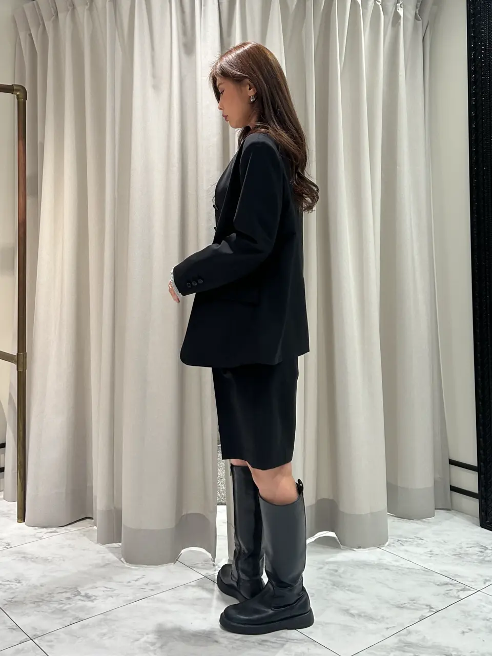 GRACE CONTINENTAL 志田　悠 コーディネート画像