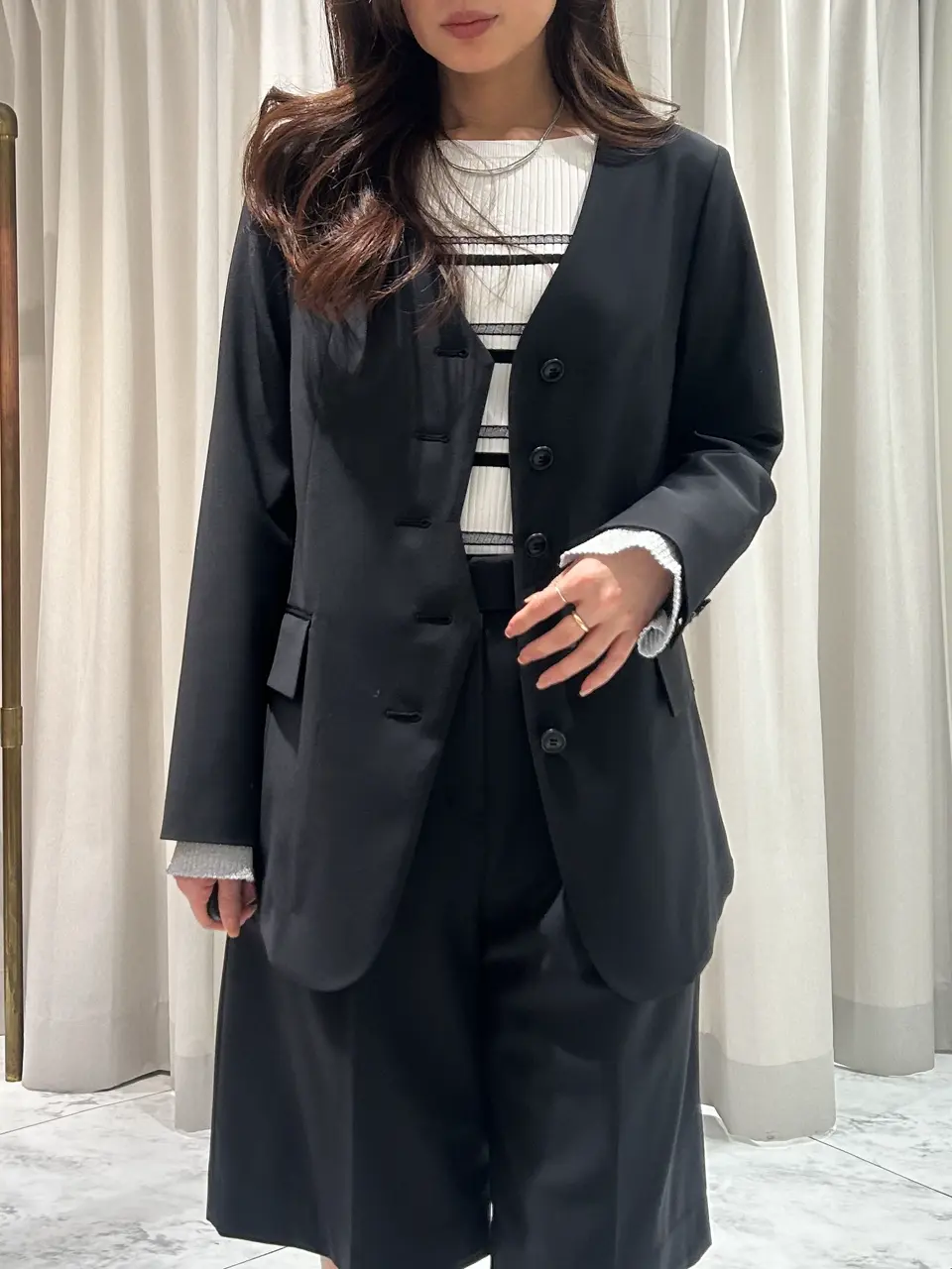 GRACE CONTINENTAL 志田　悠 コーディネート画像