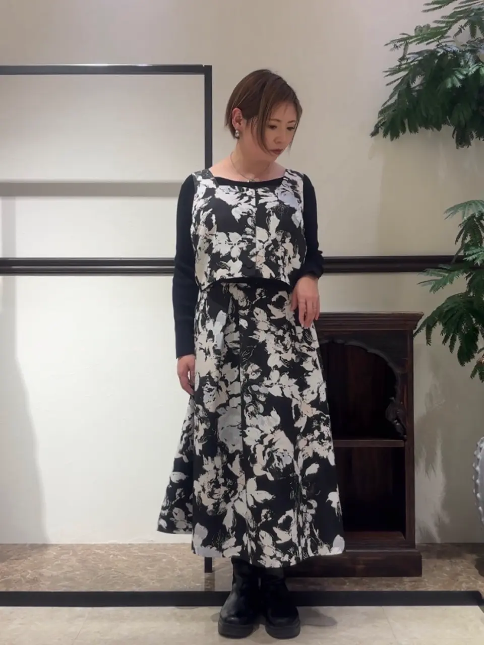 GRACE CONTINENTAL N.YURI コーディネート画像