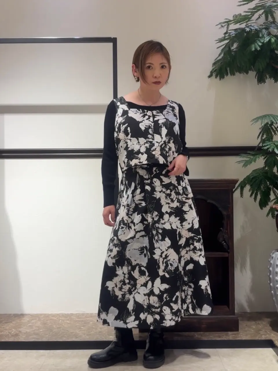 GRACE CONTINENTAL N.YURI コーディネート画像