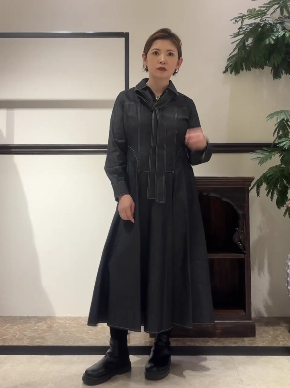 GRACE CONTINENTAL N.YURI コーディネート画像