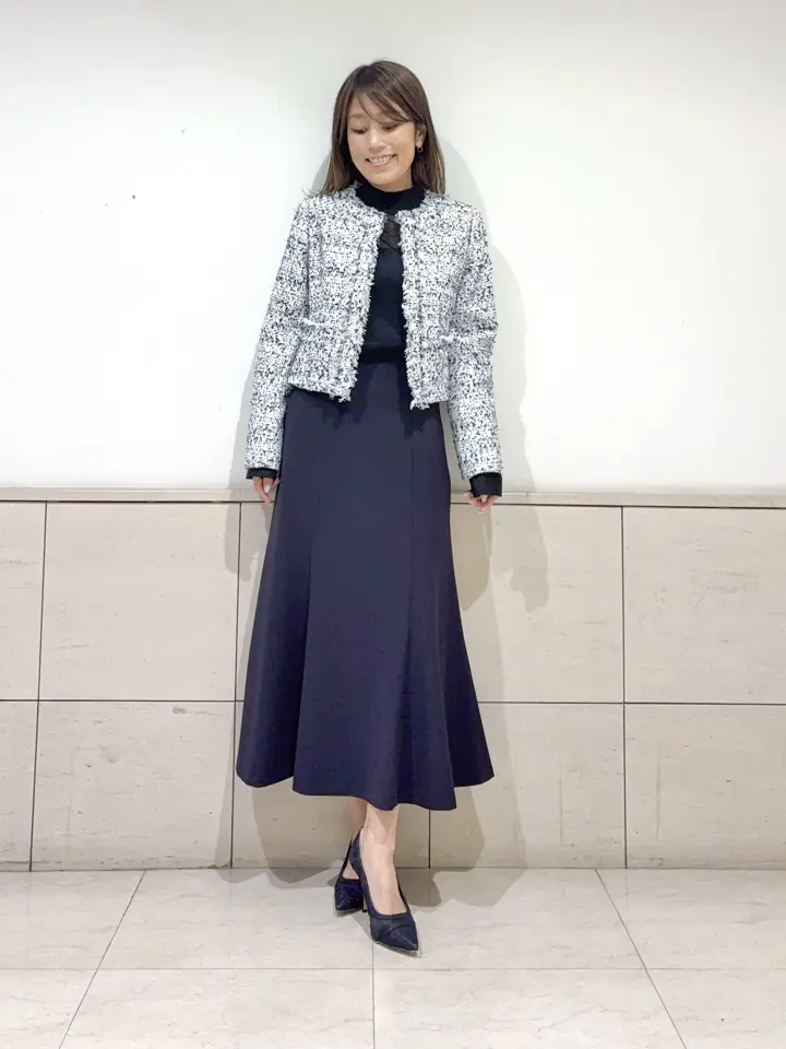 GRACE CONTINENTAL yukimi yonee コーディネート画像