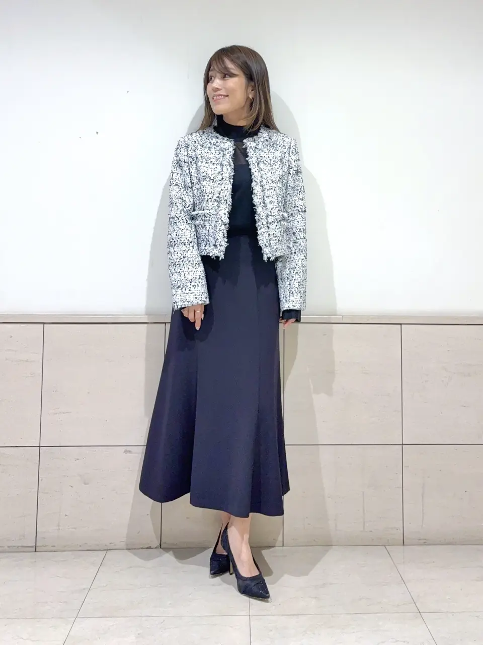 GRACE CONTINENTAL yukimi yonee コーディネート画像